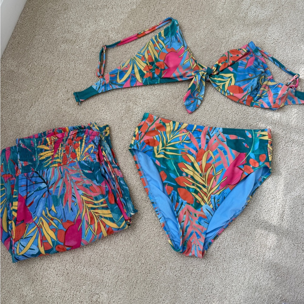 3-Piece Swim Bikini Set Pants